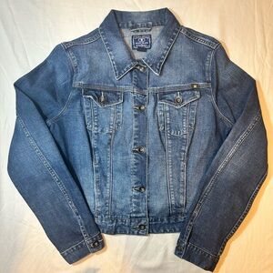 Lucky Brand Pixie Jean Jacket size large